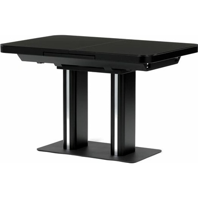 Autronic Fado HT-D1926BK Jídelní stůl rozkládací 120-160 x 80 cm černá