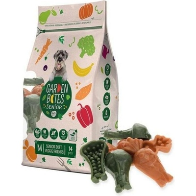 DUVO+ Garden Bites Senior soft Veggie Friends (M) (14 ks) 8,5 cm