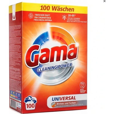 Gama Prací prášek Univerzální 6 kg 100 PD