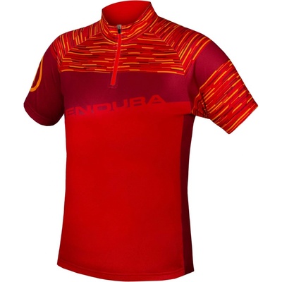 Endura Hummvee Ray detský krátky rukáv tangerine