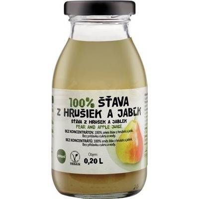 Zdravo 100% Šťava z hrušiek a jabĺk 200 ml