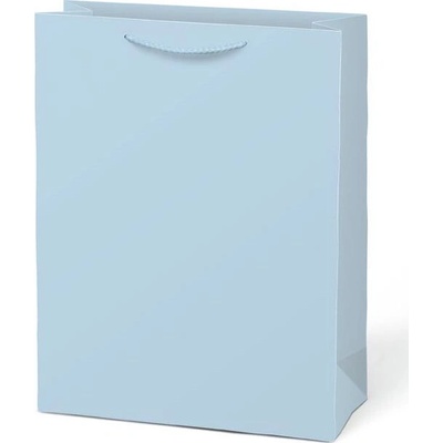 taška dárková T 5 kraft 260x320x100 modrá světlá
