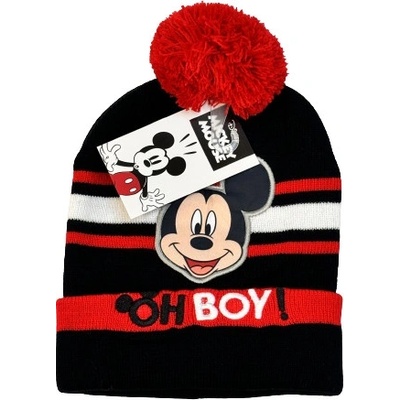 EPLUSM chlapčenská zimná čiapka Mickey Mouse