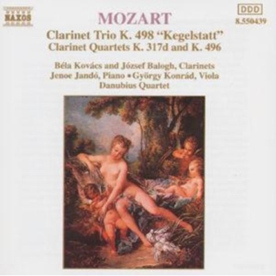 Clarinet Qts K. 317d & 496 - Mozart - Clarinet Trio K. 498 – Hledejceny.cz