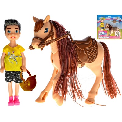 Mikro trading Panáček s koněm 13 cm