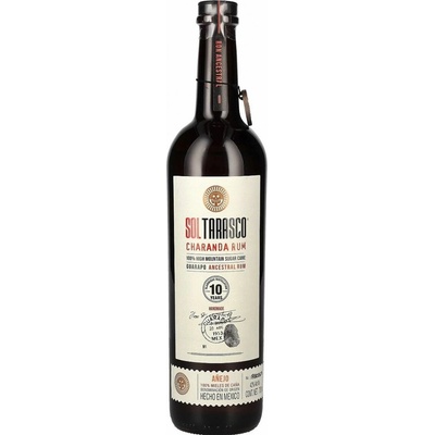 Sol Tarasco Charanda Aňejo 10y mexický rum 42% 0,7 l (holá láhev)