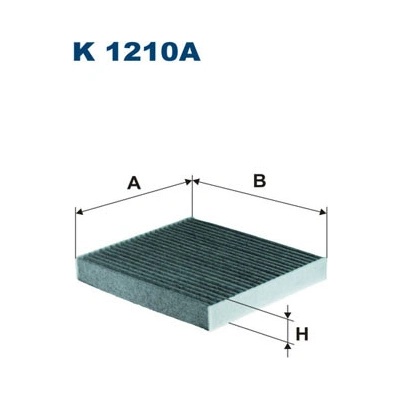 FILTRON Filter vnútorného priestoru K1210A
