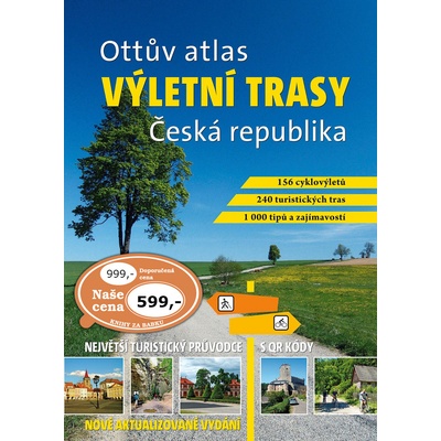 Ottův atlas výletní trasy Česká republika