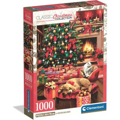 Clementoni Christmas Collection Christmas By the Fire 1000 dielov