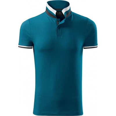Malfini Premium Collar Up 256 petrolejová