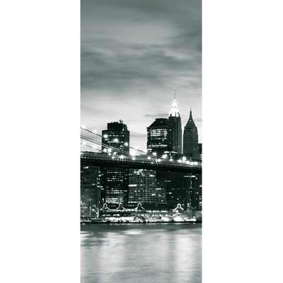 Preinterier DV0109 Fototapeta na stenu čiernobiely New York vlies 91cm x 211cm