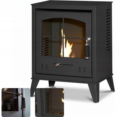OKO Bio Ethanol Fires Portálový biokrb 46 x 58 x 37 cm šedý