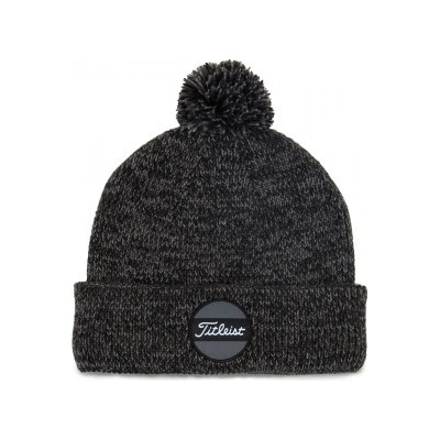 dětská zimní čepice Titleist Boardwalk Pom Pom černá