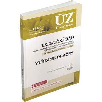 ÚZ 1644 Exekuční řád, Veřejné dražby