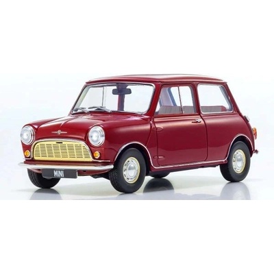 Kyosho Morris Mini Minor Cherry Red 1:18