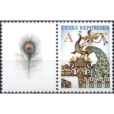 Česká pošta (2011) č. 702 ** KL - Česká republika - Brána s pávem "A"