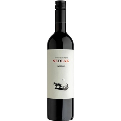 Vinařství Sedlák Cabernet Franc Cabernet Moravia moravské zemské 12,5% 0,75 l (holá láhev)