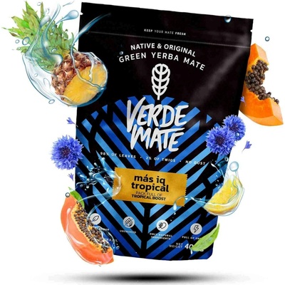 Verde Mate Green Mas IQ Tropical Yerba Maté 400 g