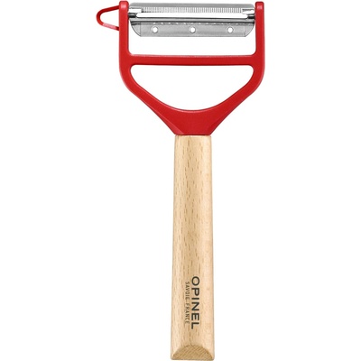 Opinel Dřevěná škrabka T-DUO červená 2433