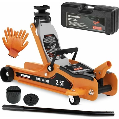 Timbertech Hydraulický pojízdný zvedák 2,5 t s příslušenstvím