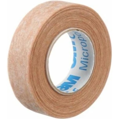 3M Papírová fixační náplast Micropore 3M tělová hypoalergenní 1,25 cm × 9,1 m 24 ks