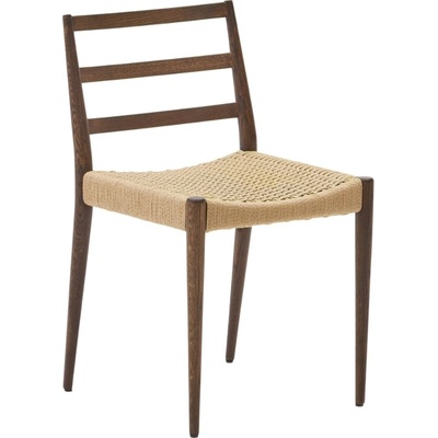 Kave Home Analy ořechová s výpletem