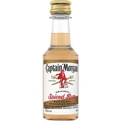 Captain Morgan Spiced Gold 35% 0,05 l (holá láhev)
