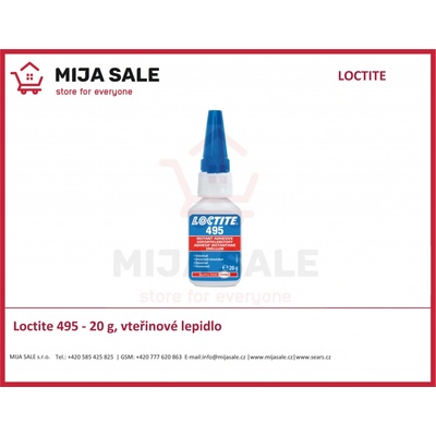 LOCTITE 495 vteřinové lepidlo 20 g – Hledejceny.cz