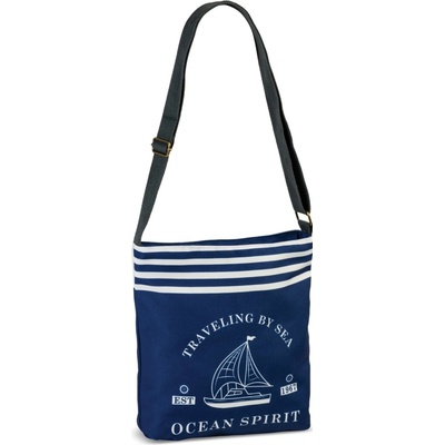 Taška Fabrizio cross Ocean Spirit 50480-5000 tmavomodrá 6 L