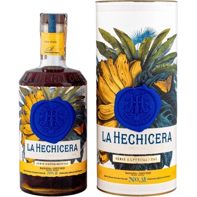 La Hechicera Serie Experimental No. 2 Banana Infused 41% 0,7 l (kartón)
