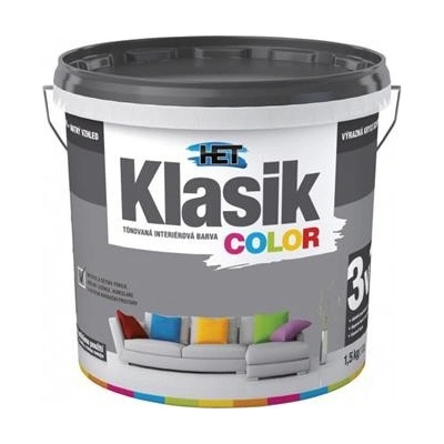 Het Klasik Color - KC 167 šedý betonový 1,5 kg