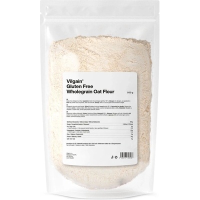 Vilgain Bezlepková celozrnná ovesná mouka 0,5 kg