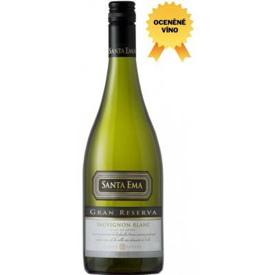 Santa Ema Sauvignon Blanc Gran Reserve Chile bílé 13,5% 0,75 l (holá láhev)