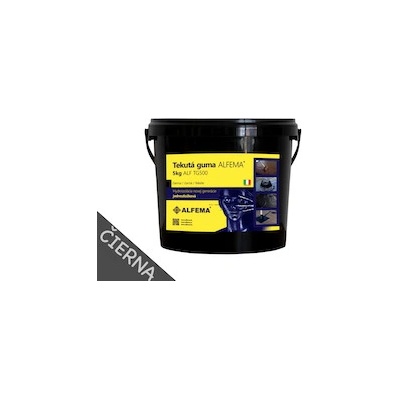 Tekutá guma ALFEMA TG500 čierna 5 kg (NOVÉ BALENIE, PÔVODNÁ RECEPTÚRA!)