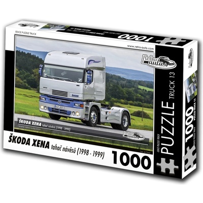 RETRO-AUTA TRUCK č.13 Škoda Xena ťahač návesov 1998-1999 1000 dielov