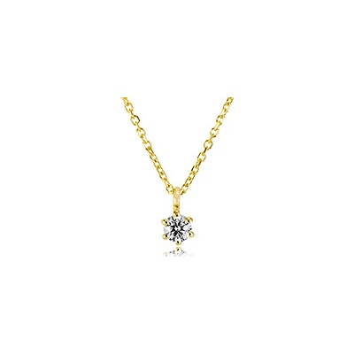 Moon Diamonds Zlatá retiazka s briliantovým príveskom 20 00343 1250F
