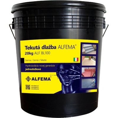 ALFEMA ALF BL100 - Tekutá dlažba alfema - bordová 20 kg