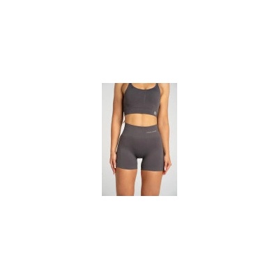 Gym Glamour šortky push up 2.0 Dark Silver