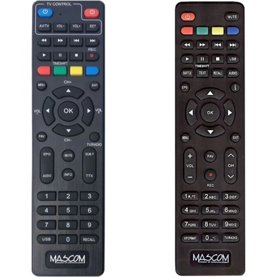 Dálkový ovladač Mascom MC710T2, MC721T2 PLUS – Hledejceny.cz
