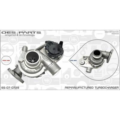 Plniace dúchadlo OES PARTS Product line OES-PARTS ES-07-0729