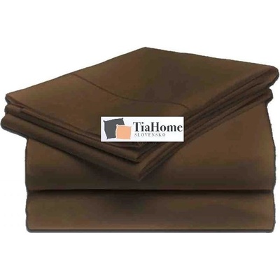 TiaHome plachta klasická pevná hnedá 200x220