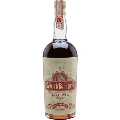 World´s End Dark Spiced 40% 0,7 l (čistá fľaša)