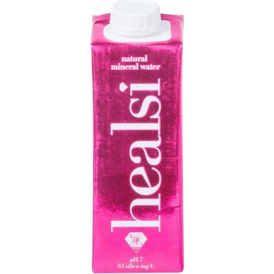 Healsi Natural Mineral Water Tetra Pak Pink 0,5 l