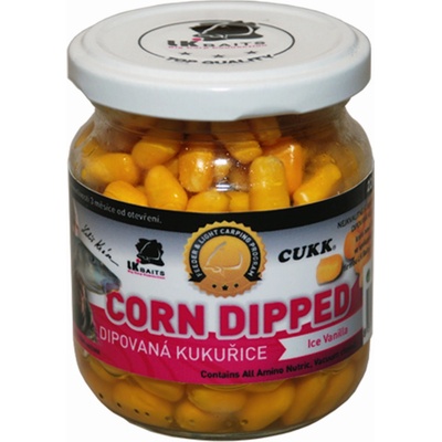 LK Baits Dipovaná kukuřice 220 ml Ice Vanilla – Hledejceny.cz