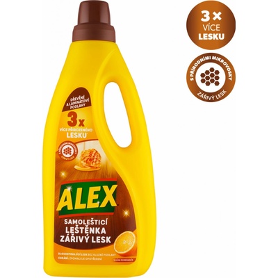 Alex leštěnka dřevo a laminát 750 ml – Hledejceny.cz
