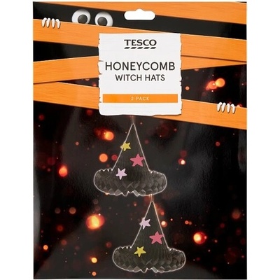 Tesco Honeycomb Witch klobúk 30 cm 2 ks