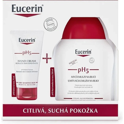 Eucerin pH5 suchá/citlivá pokožka Vánoce 2024 – Hledejceny.cz