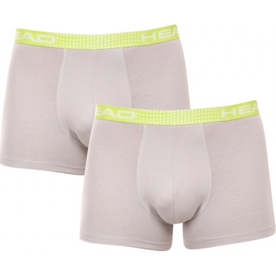 HEAD 2 pack pánské boxerky šedé 701221813 002 – Hledejceny.cz