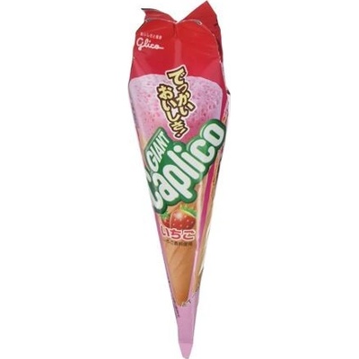Glico Caplico bublinková čokoláda s jahody 34 g