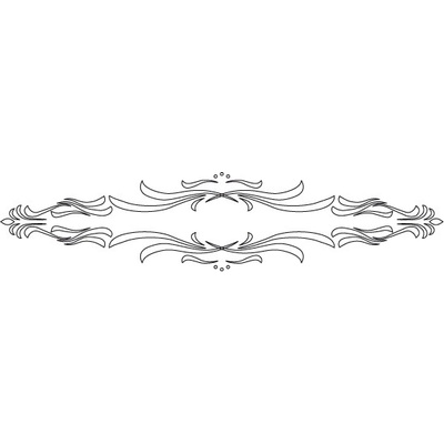 CMT Orange Tools CMT Šablona na ornamenty na rámy KLASIK 550x120mm